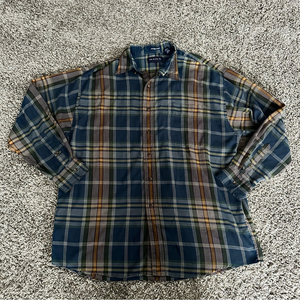 Men's GANT Plaid Long Sleeve